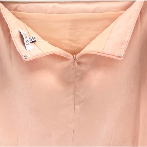 Lucy Paris NEW Womens Size Medium Off-the-Shoulder Blouse in Metallic Blush Pink - Picture 5 of 7